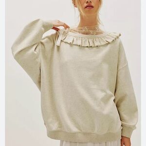 Free People Gift Wrapped Pullover Medium